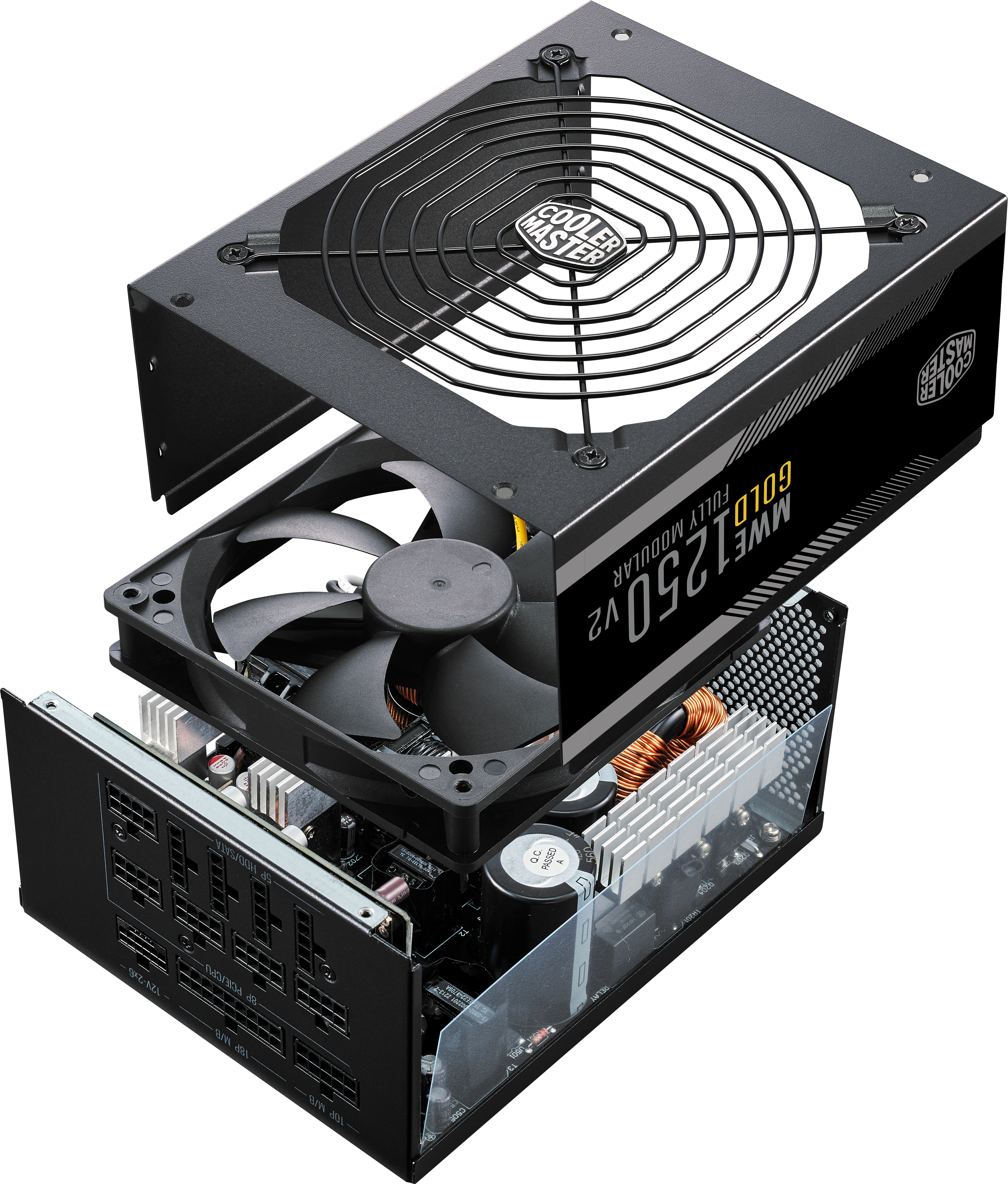 Cooler Master - Cooler Master MWE Gold 1250w V2 ATX3.1 80 Plus Gold Power Supply