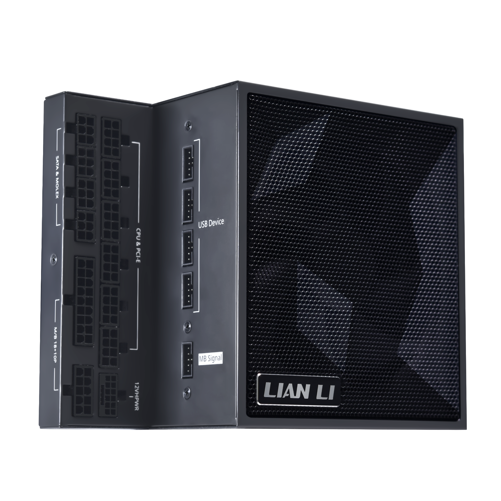 Lian Li - Lian Li EDGE 850w 80 Plus Platinum Power Supply - Black