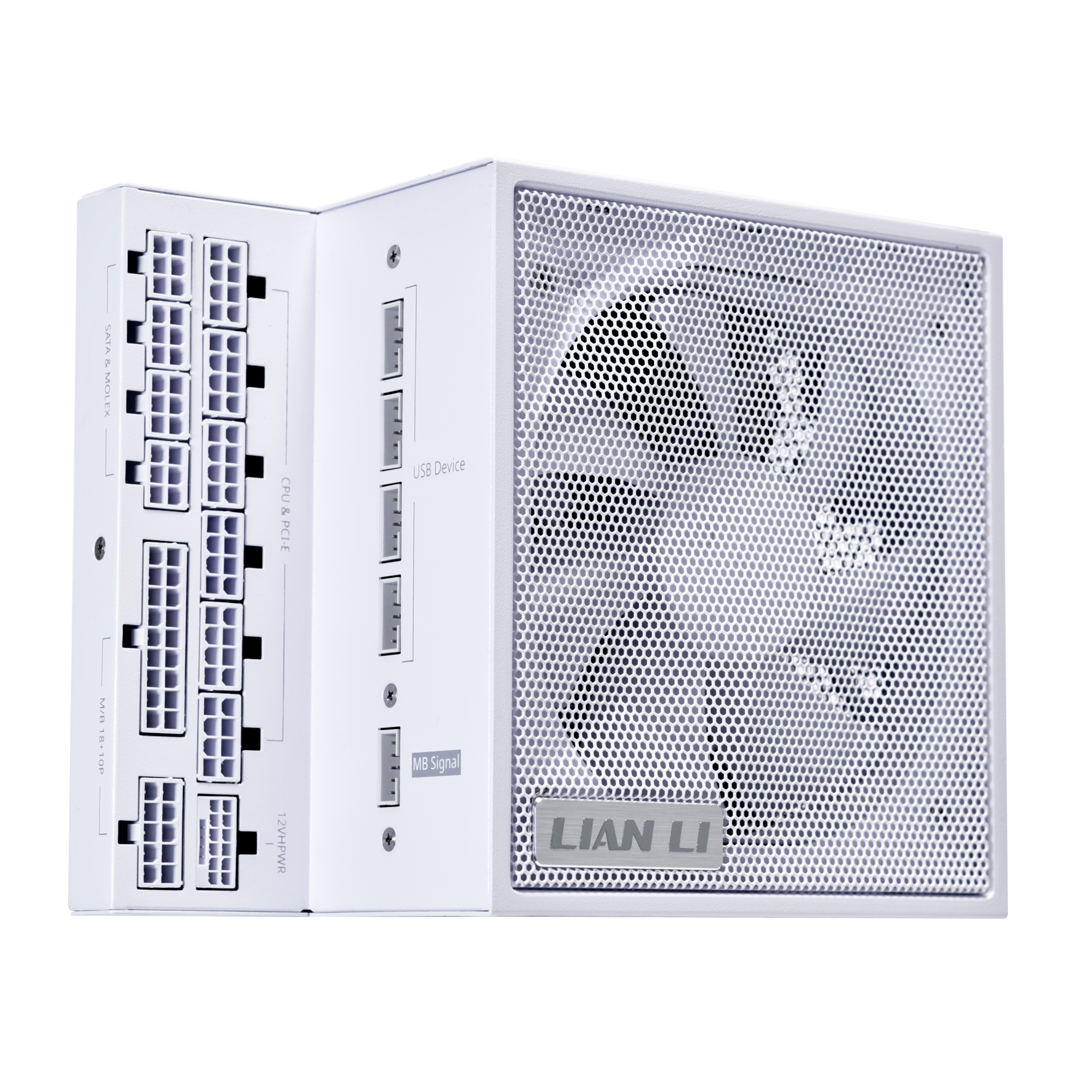 Lian Li - Lian Li EDGE 1000w 80 Plus Platinum Power Supply - White