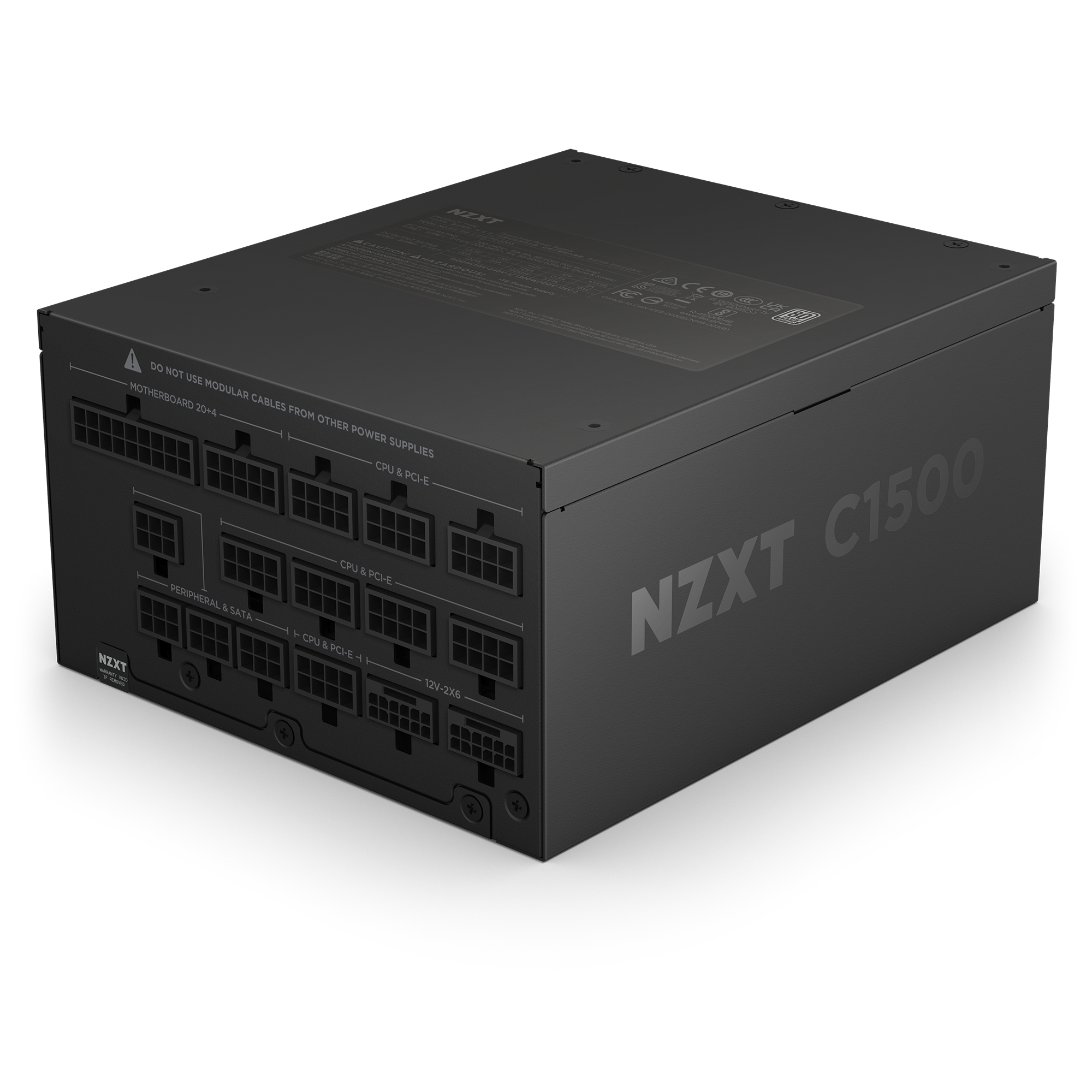 NZXT - NZXT ATX 3.1 C1500 80 Plus Platinum 1500W modular Power Supply