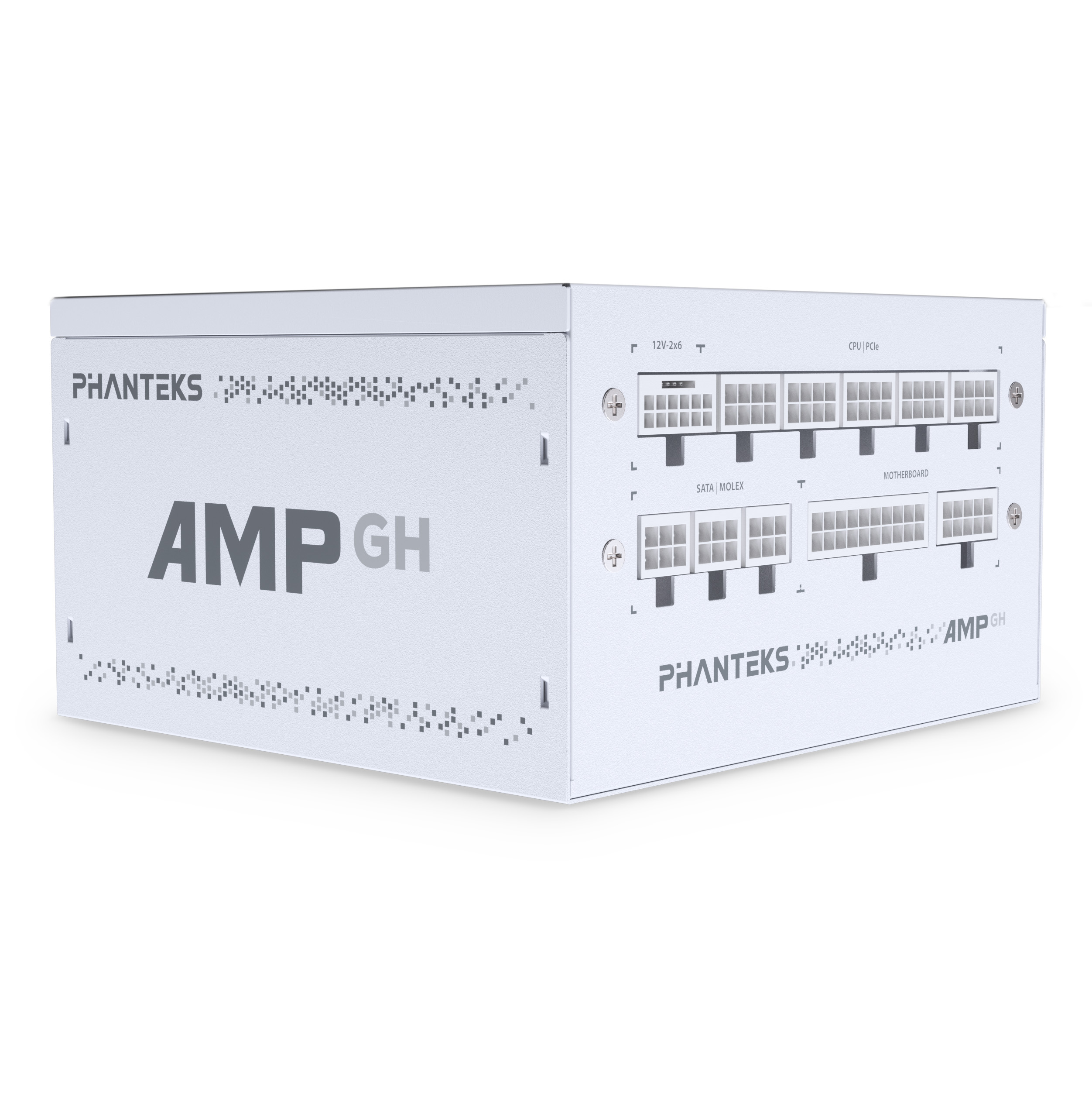 Phanteks - Phanteks AMP GH 850W 80PLUS Gold ATX Power Supply Modular - White