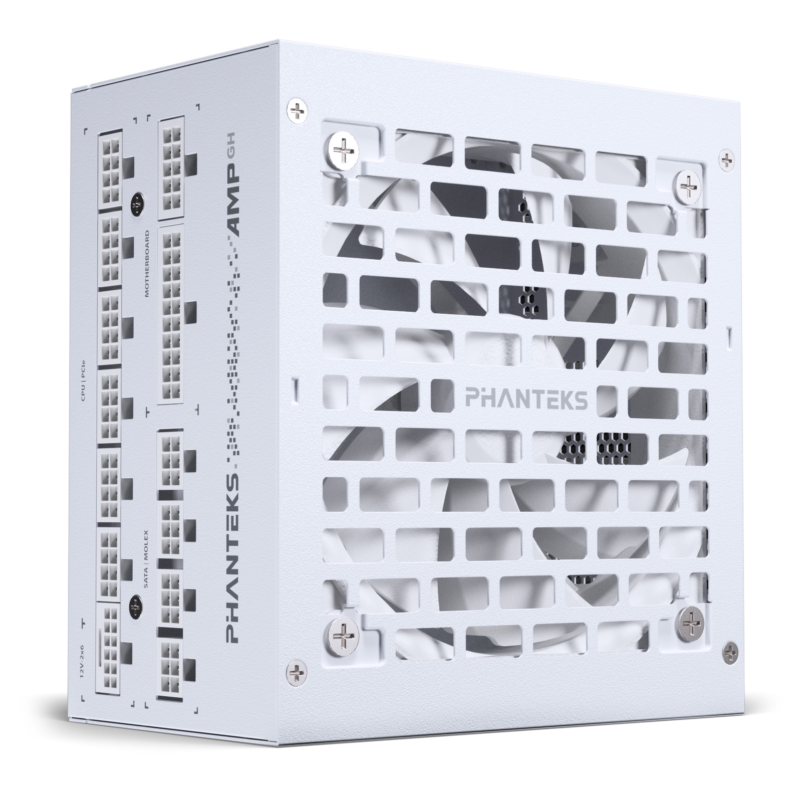 Phanteks AMP GH 1000W 80PLUS Platinum ATX Power Supply Modular - White
