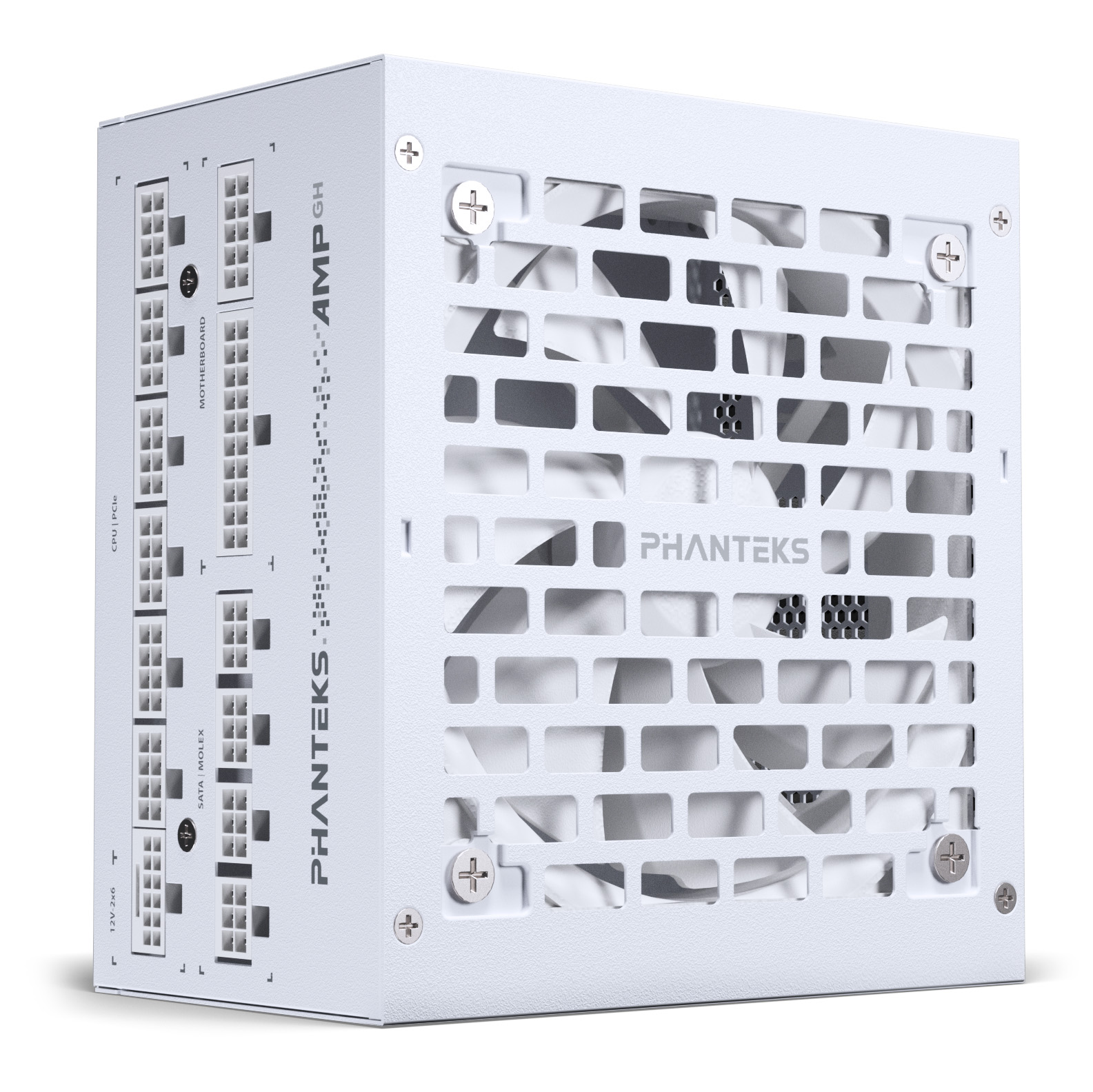 Phanteks - Phanteks AMP GH 1000W 80PLUS Platinum ATX Power Supply Modular - White