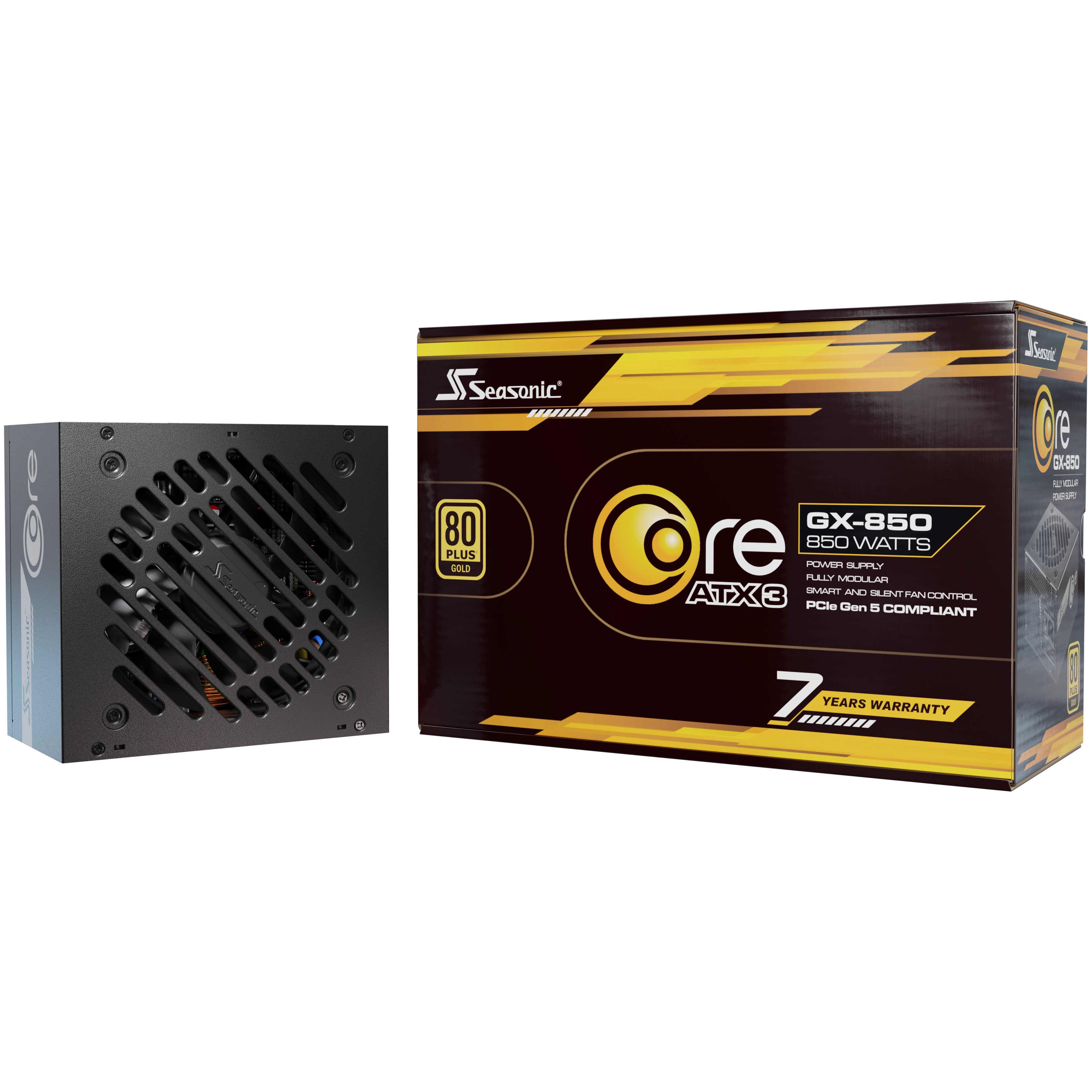 Seasonic - Seasonic Core GX-850-V2 ATX3.1 80 Plus Gold Power Supply