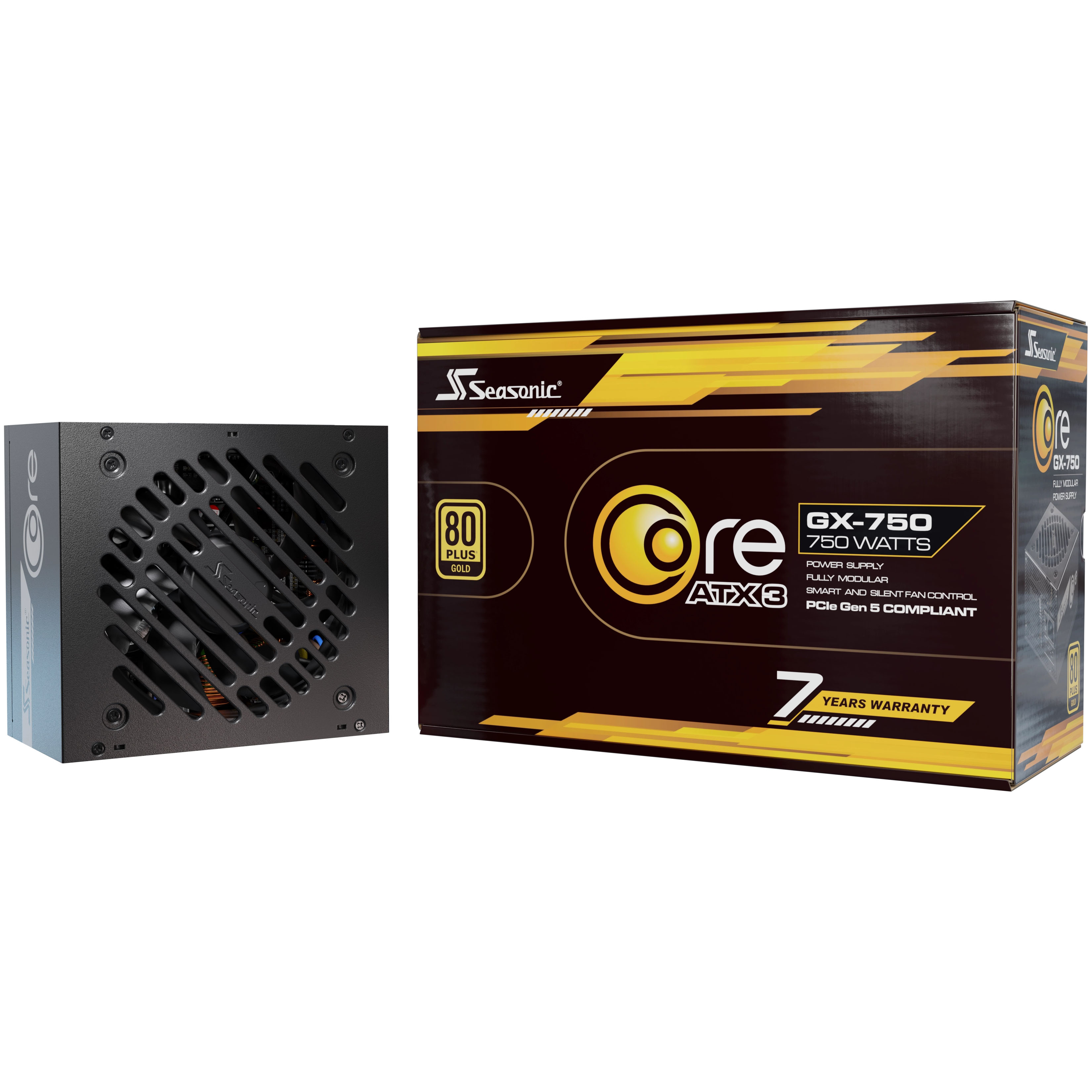 Seasonic - Seasonic Core GX-750-V2 ATX3.1 80 Plus Gold Power Supply