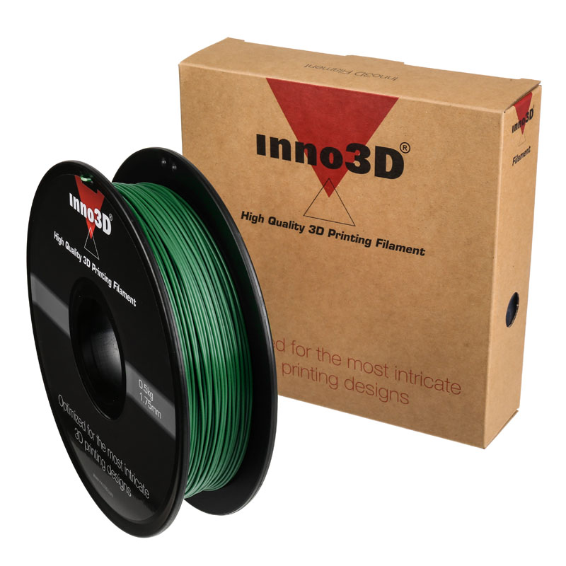 Inno3d Printer Filament, ABS, 1.75mm, 0.5kg - Dark Green