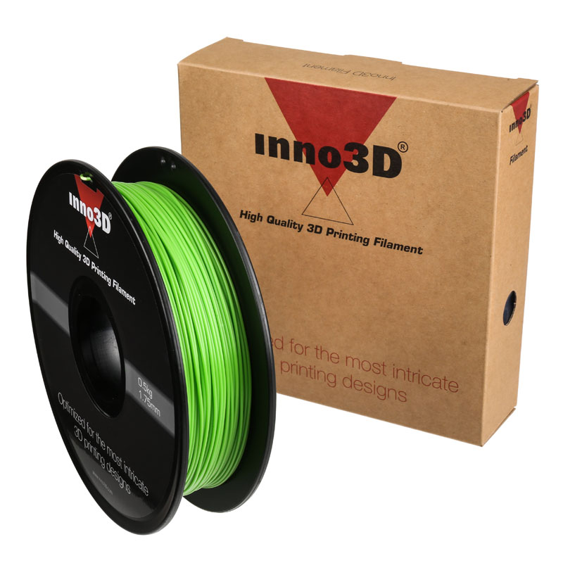 Inno3d Printer Filament, ABS, 1.75mm, 0.5kg - Green