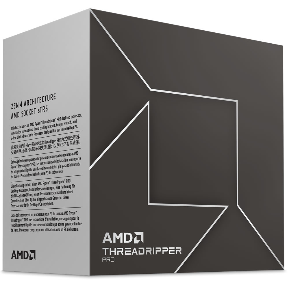AMD Ryzen™ Threadripper™ PRO 7995WX Processor with PRO technologies