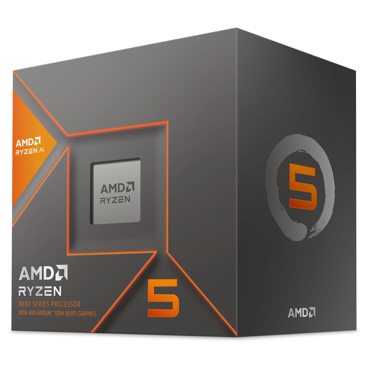 AMD Ryzen 5 8600G Six Core 4.3GHz (Socket AM5) APU with Radeon 760M Graphics