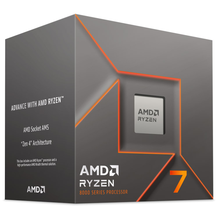 AMD Ryzen 7 8700F Eight Core 5.00GHz (Socket AM5) Processor - Retail