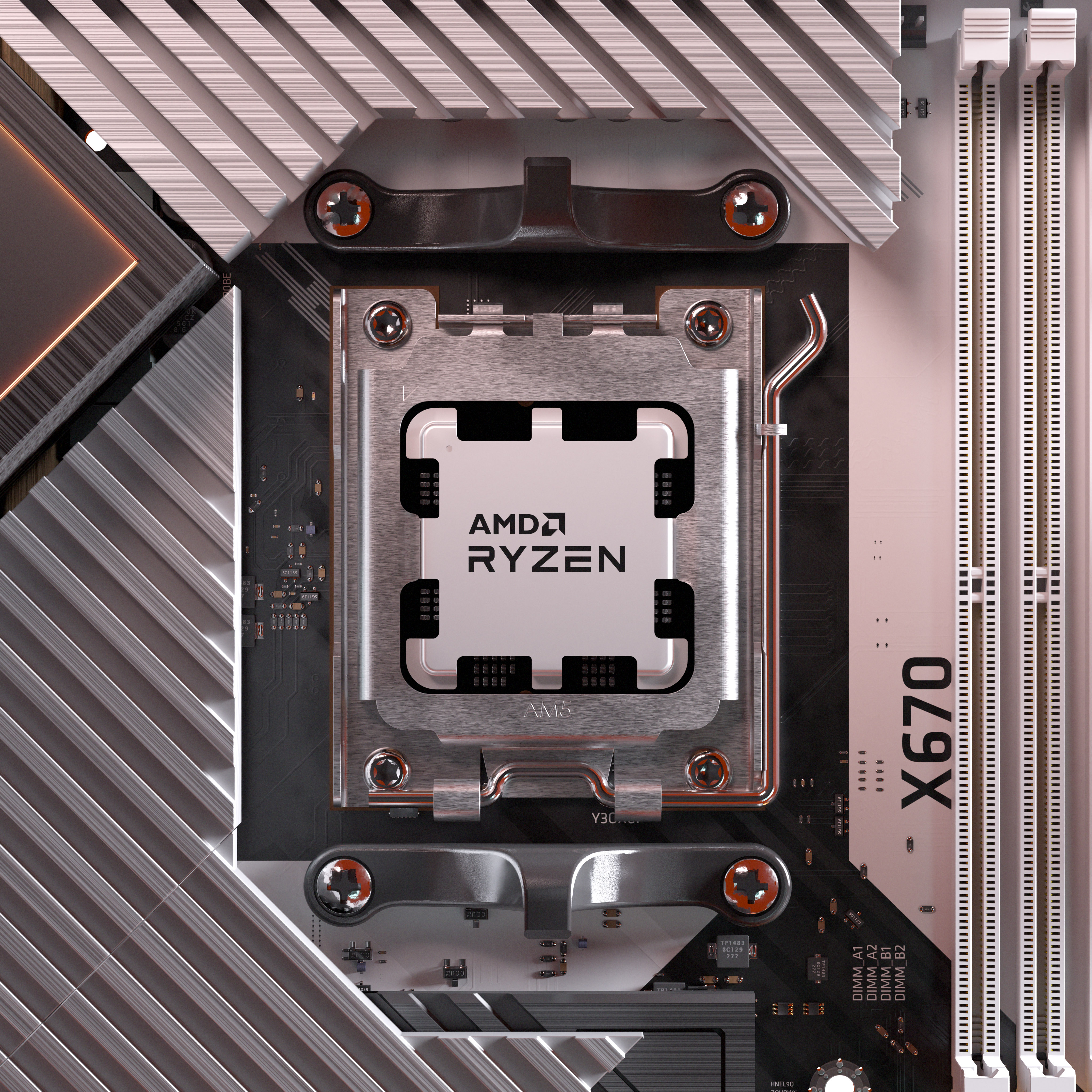 AMD - AMD Ryzen 7 8700F Eight Core 5.00GHz (Socket AM5) Processor - Retail