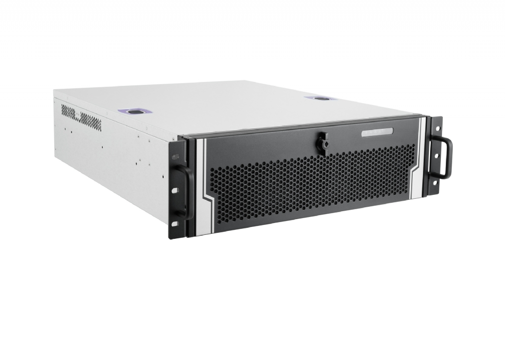 In-Win IW-R300-01N - 3U Feature Rich Short Depth Server Chassis