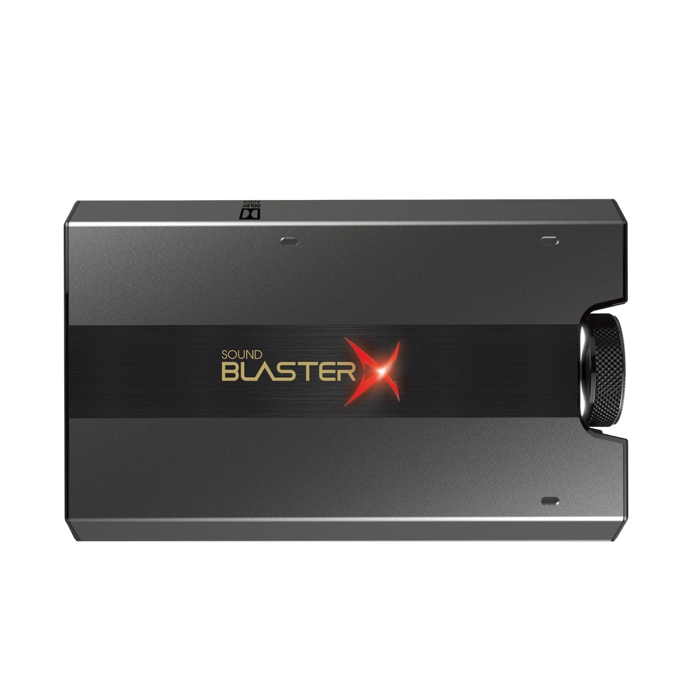 Creative - Creative SoundblasterX G6 Hi-Res Gaming DAC and USB Sound Card (PC/PS4/XBOX/Switch)