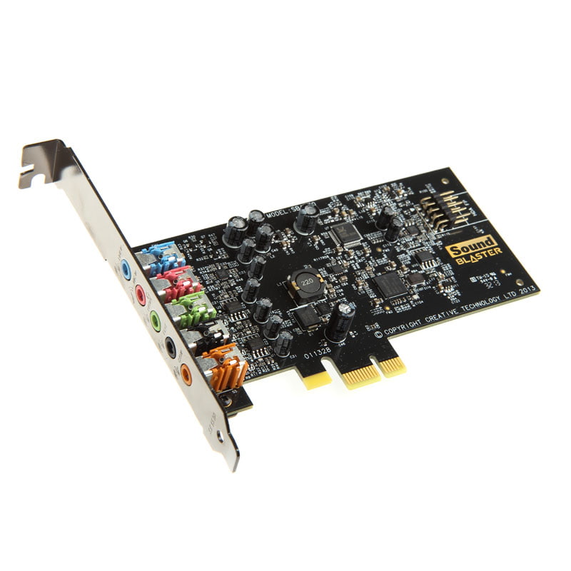 Creative - Creative Sound Blaster Audigy Fx 5.1 PCLE Sound Card with SBX Pro Studio™