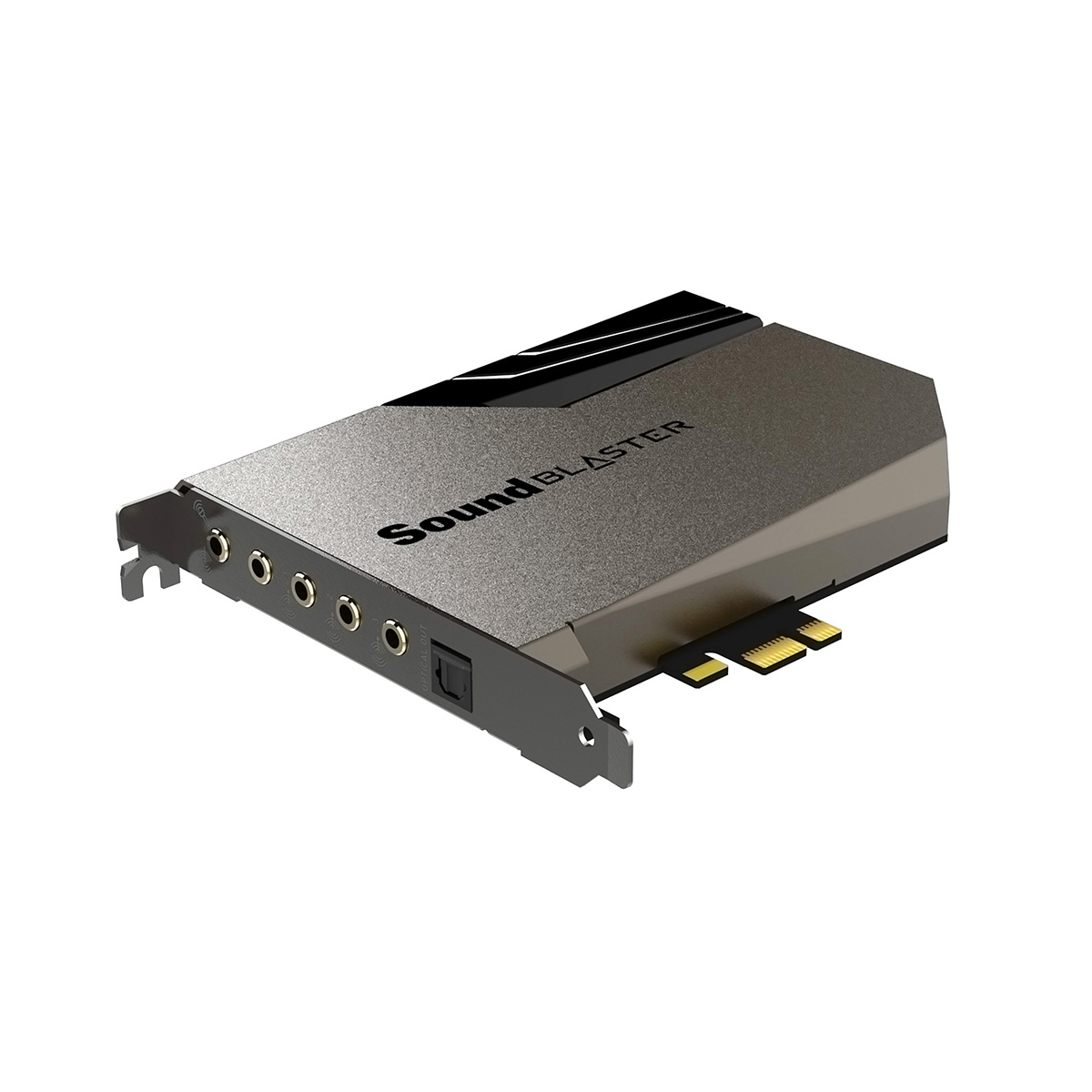 Creative - Creative Sound Blaster AE-7 Hi-res PCI-e DAC and Amp Sound Card with Xamp Discrete Headphone Bi-amp and Audio Control Module