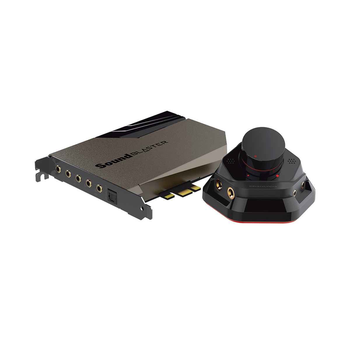 Creative Sound Blaster AE-7 Hi-res PCI-e DAC and Amp Sound Card with Xamp Discrete Headphone Bi-amp and Audio Control Module