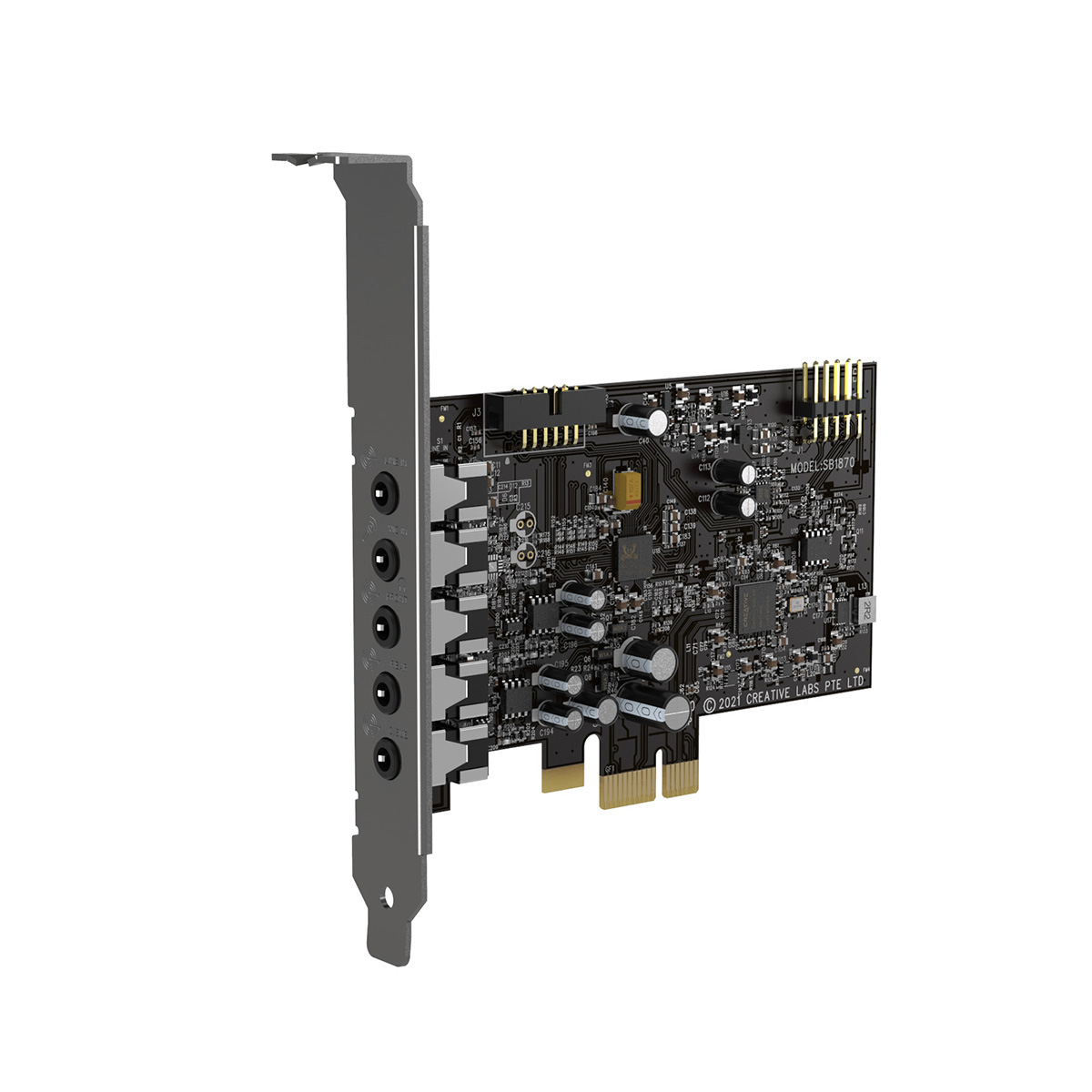 Creative Sound Blaster Audigy FX V2 Upgradable Hi-res 5.1 PCI-e Sound Card with SmartComms Kit