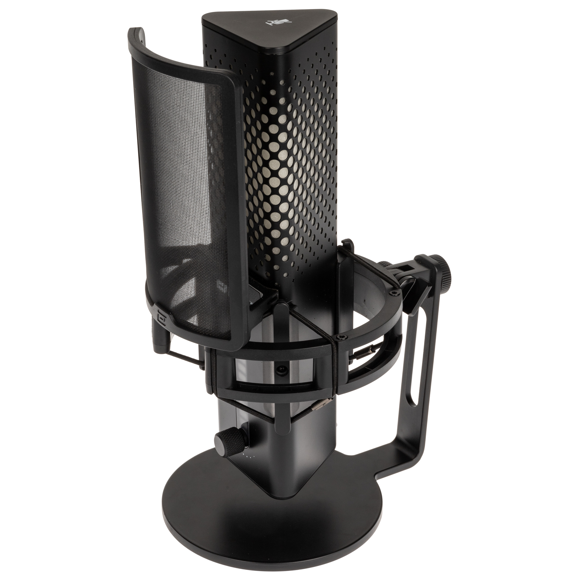 HyperX Quadcast Desktop Microphone, Black/Red - A-Power Computer Ltd.