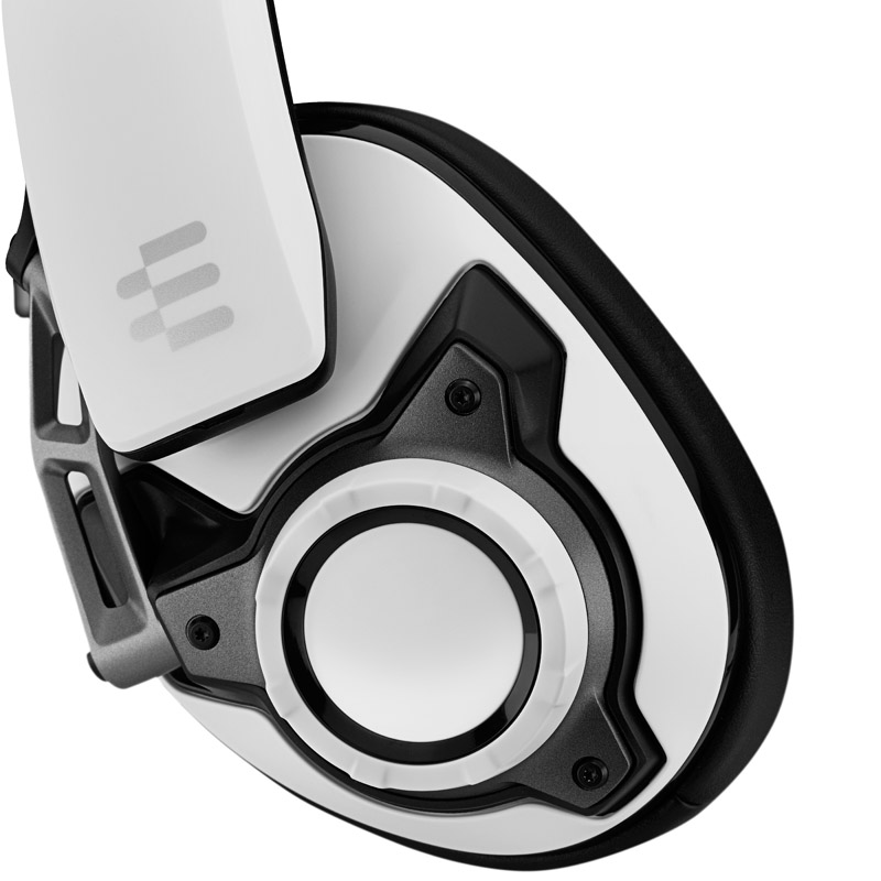 EPOS - EPOS GSP 601 Premium Professional noise blocking Closed Acoustic Gaming Headset - White 3.5mm (10004