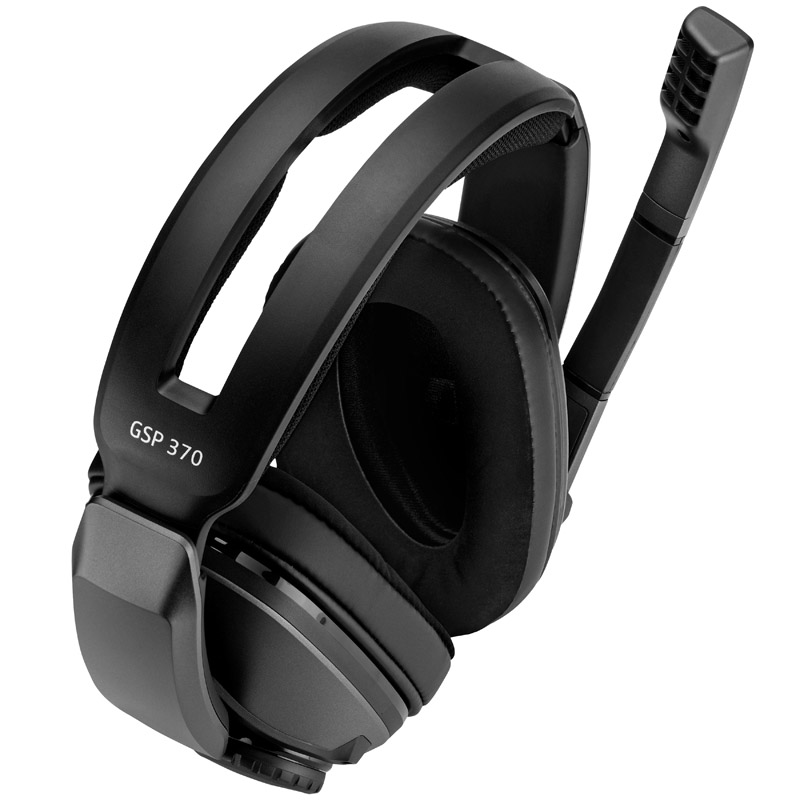 EPOS GSP 370 Closed Acoustic Wireless Stereo Gaming Headset - Black (1000231)
