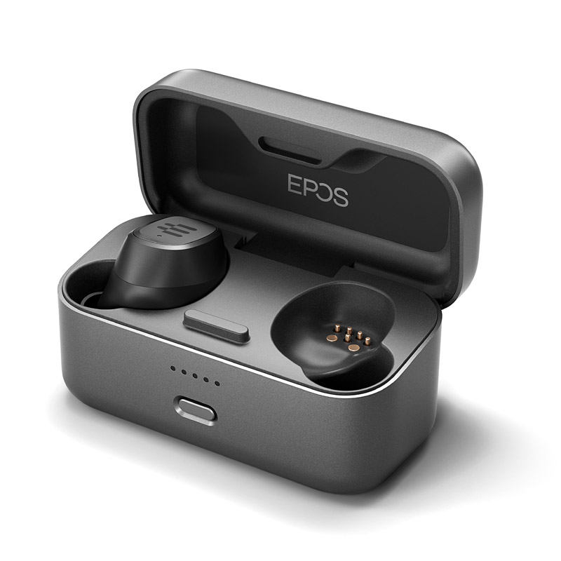 EPOS - EPOS GTW 270 Hybrid True Wireless Bluetooth Earbuds with Low-Latency Wireless Dongle (1000230)
