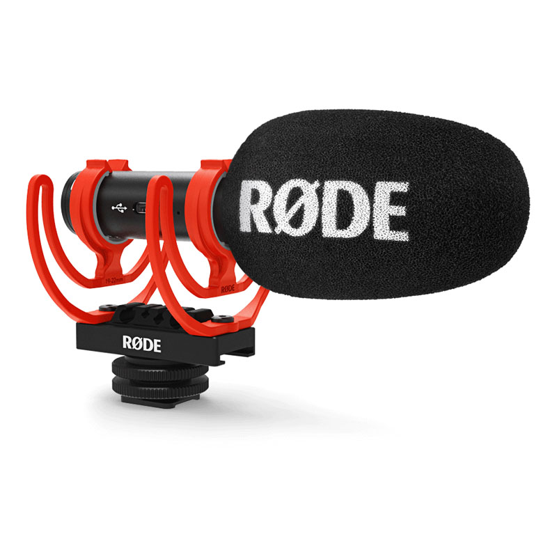 RODE VideoMic GO II Camera USB Directional Microphone (VMGOII)