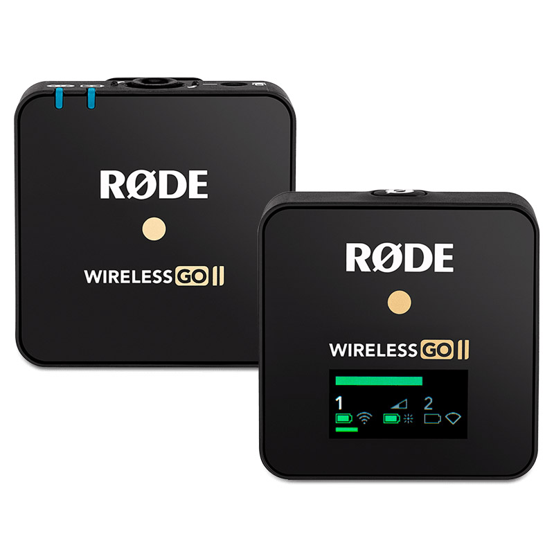 RODE Wireless GO II Digital 2-Channel Microphone System - Single (WIGOIISINGLE)