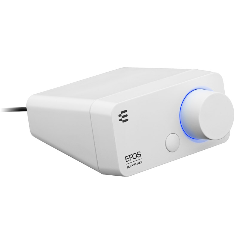 EPOS GSX 300 USB Gaming Amplifier with EPOS Surround Sound - White (1000307)
