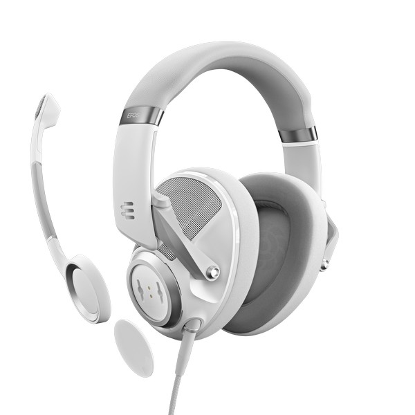 EPOS - EPOS H6PRO Open Acoustic Gaming Headset – Ghost White (3.5mm, 1000971)