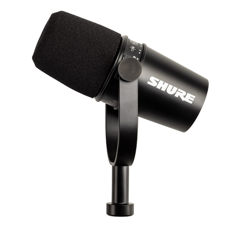 Shure - Shure MV7 Podcast Microphone With Mini Tripod (MV7-K-BNDL)