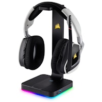Photos - Other for Computer Corsair Gaming ST100 RGB Premium Headset Stand with 7.1 Surround S 