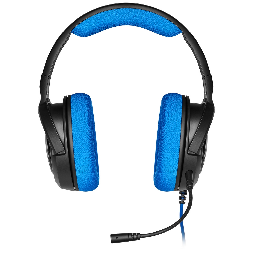 CORSAIR - Corsair H35 Stereo Gaming Headset, Blue (CA-9011196-EU)