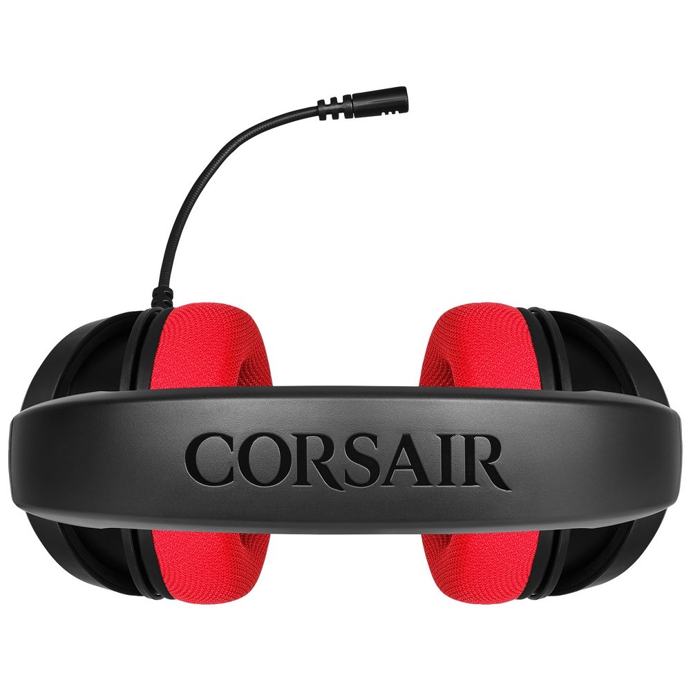 CORSAIR - Corsair H35 Stereo Gaming Headset, Red (CA-9011198-EU)
