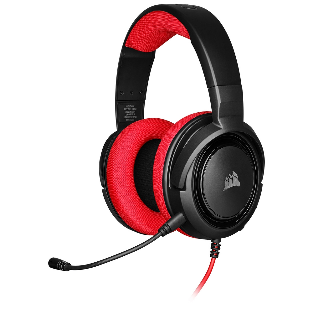 Corsair H35 Stereo Gaming Headset, Red (CA-9011198-EU)