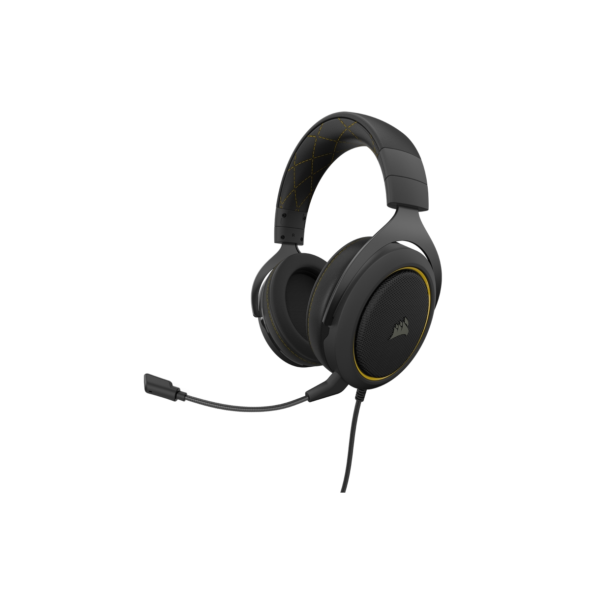 Corsair HS60 PRO SURROUND Gaming Headset - Yellow/Black (CA-9011214-EU)