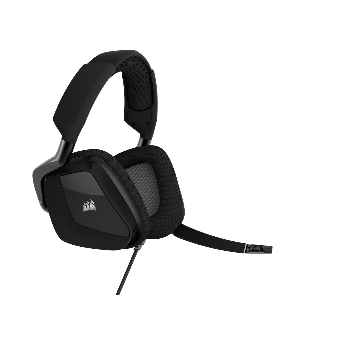 CORSAIR - Corsair VOID RGB ELITE USB Premium Gaming Headset with 7.1 Surround Sound, Carbon (CA-9011203-EU)