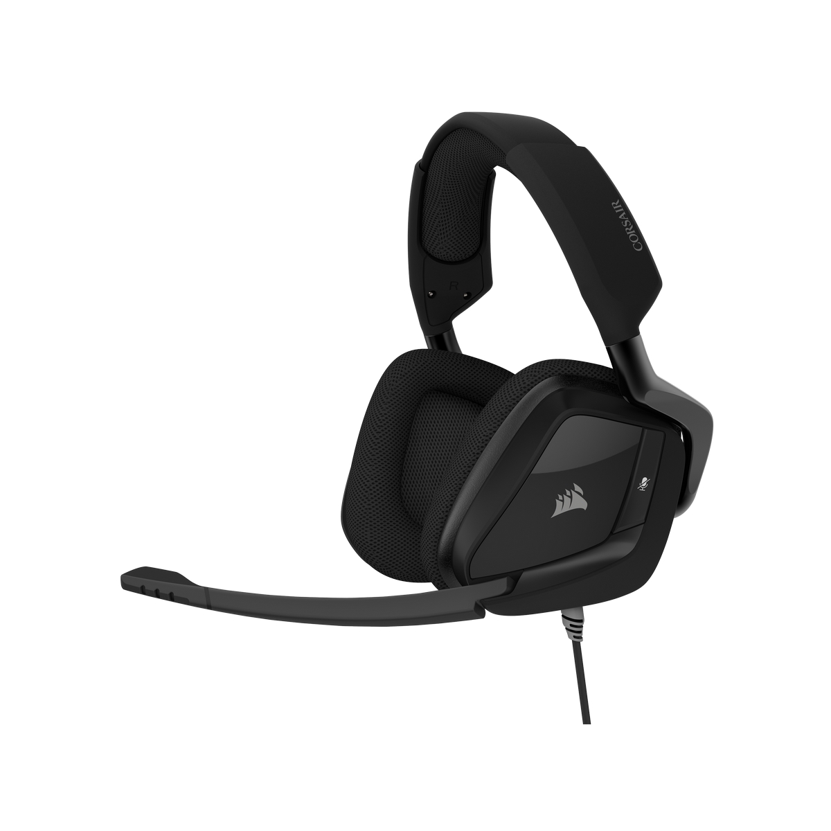 Corsair VOID ELITE SURROUND Premium Gaming Headset with 7.1 Surround Sound, Carbon (CA-9011205-EU)
