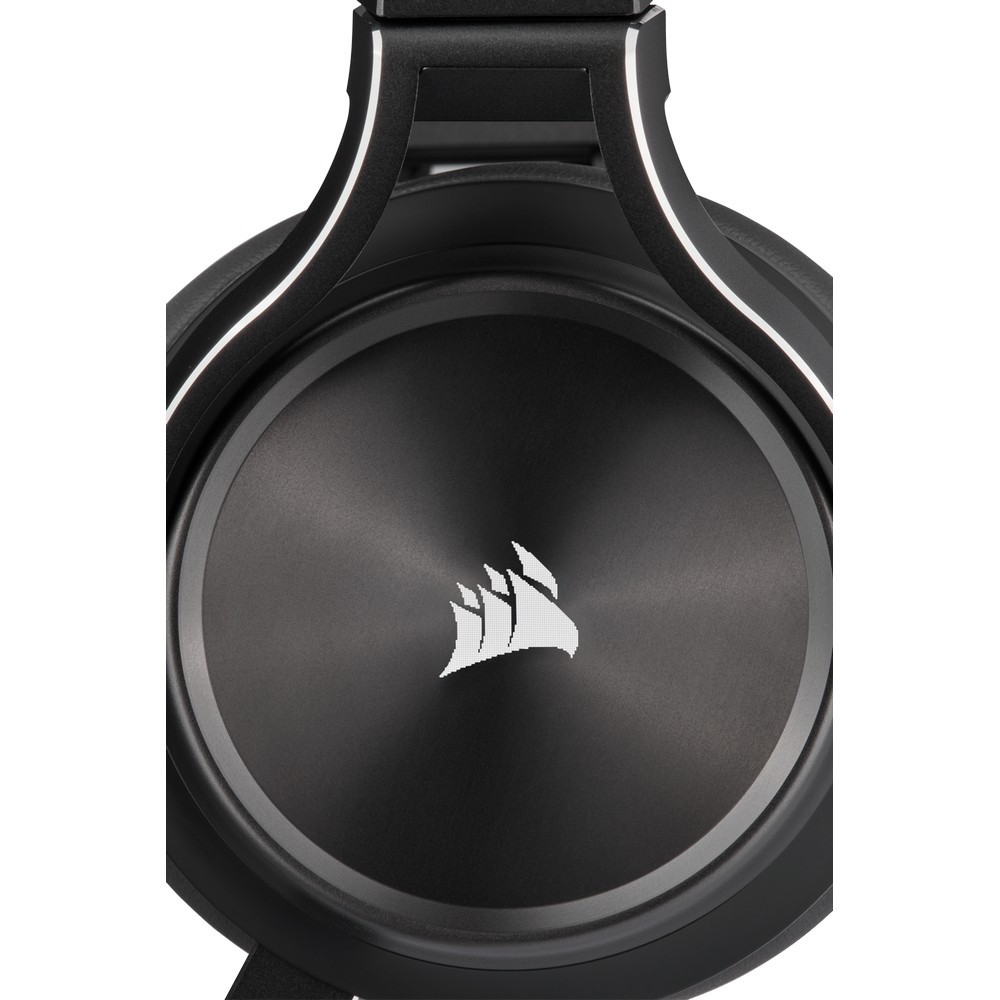 Corsair VIRTUOSO RGB WIRELESS/Bluetooth XT High-Fidelity Gaming Headset with Spatial Audio, Slate