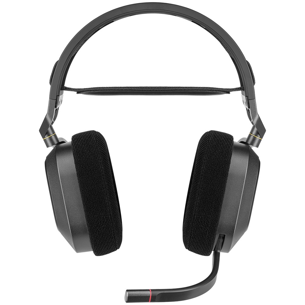 CORSAIR - Corsair HS80 RGB WIRELESS Premium Gaming Headset with Spatial Audio, Carbon CA-9011235-EU
