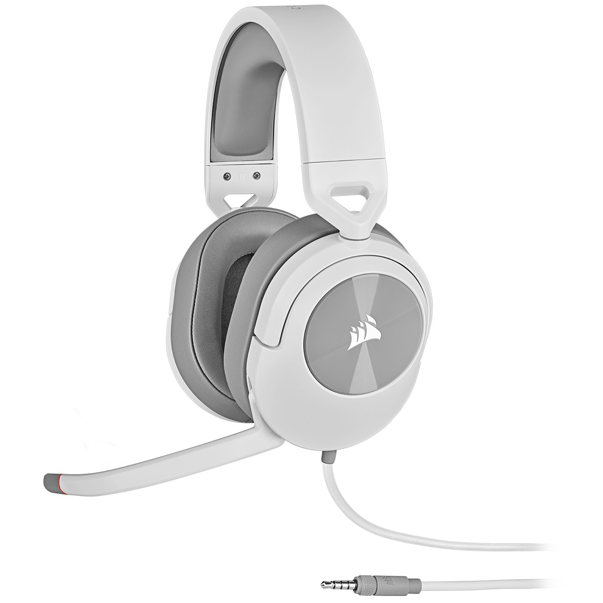CORSAIR - Corsair HS55 Surround Sound Gaming Headset - White (CA-9011266-EU)
