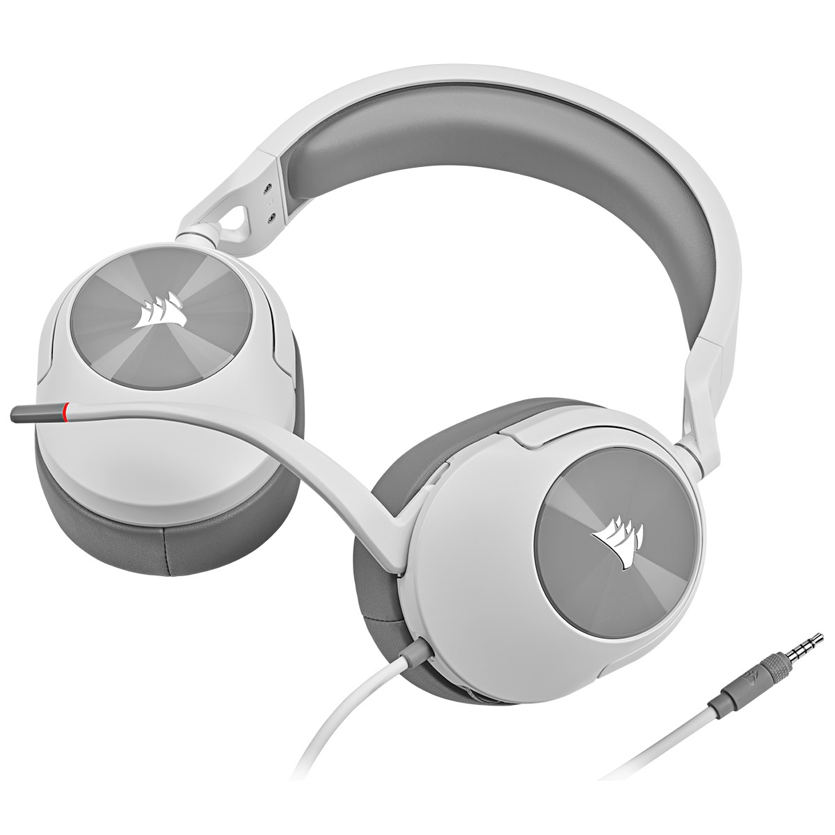 CORSAIR - Corsair HS55 Surround Sound Gaming Headset - White (CA-9011266-EU)