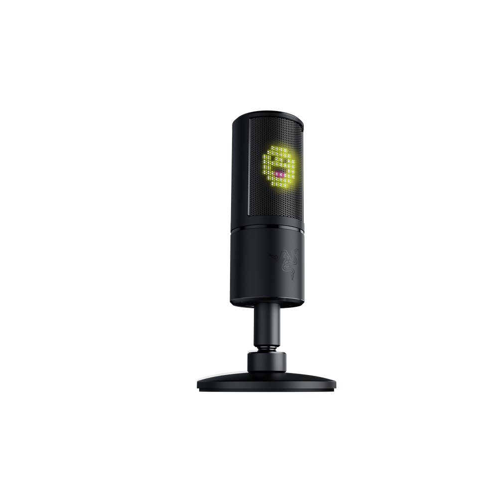 Razer - Razer Seiren Emote – USB Microphone with Emoticons for Streaming (RZ19-03060100-R3M1)