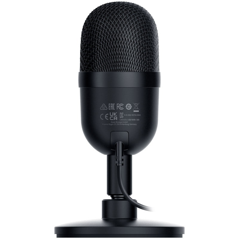 Razer Seiren Mini USB Ultra Compact Condenser Microphone for Streaming and  Gaming on PC, Black 