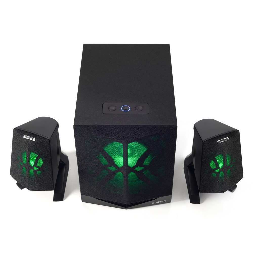 Edifier X230 2.1 Multimedia Bluetooth Speaker System With LED Lighting - Black