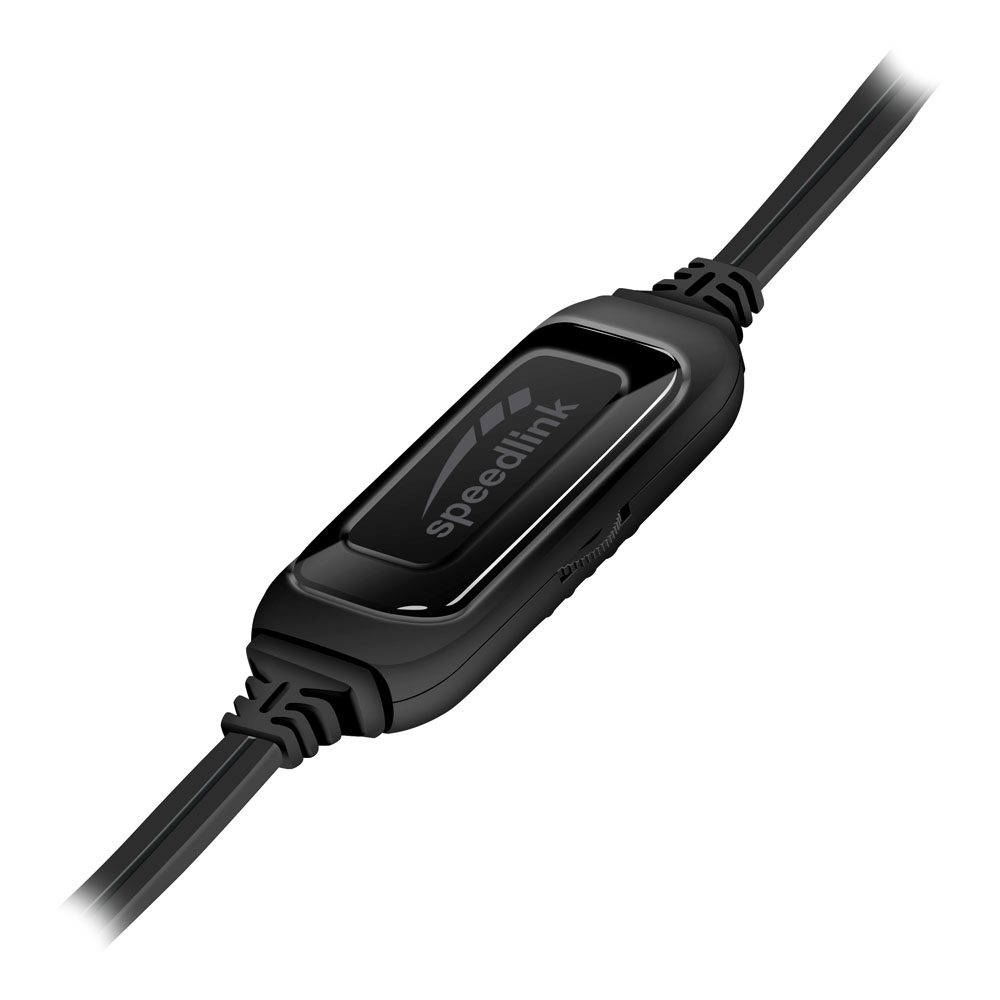 SpeedLink - SPEEDLINK Legatos Stereo Gaming Headset with Fold-Away Microphone, Black (SL-860000-BK)