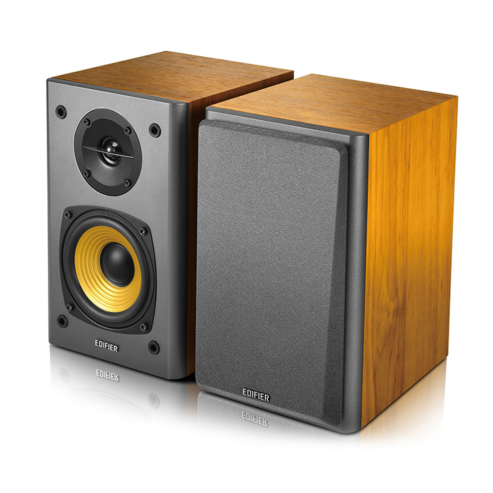  - Edifier R1000T4 Active 2.0 Bookshelf Speaker System - Brown