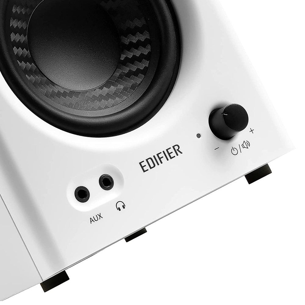Edifier - Edifier MR4 2.0 Monitor Reference Speaker System - White