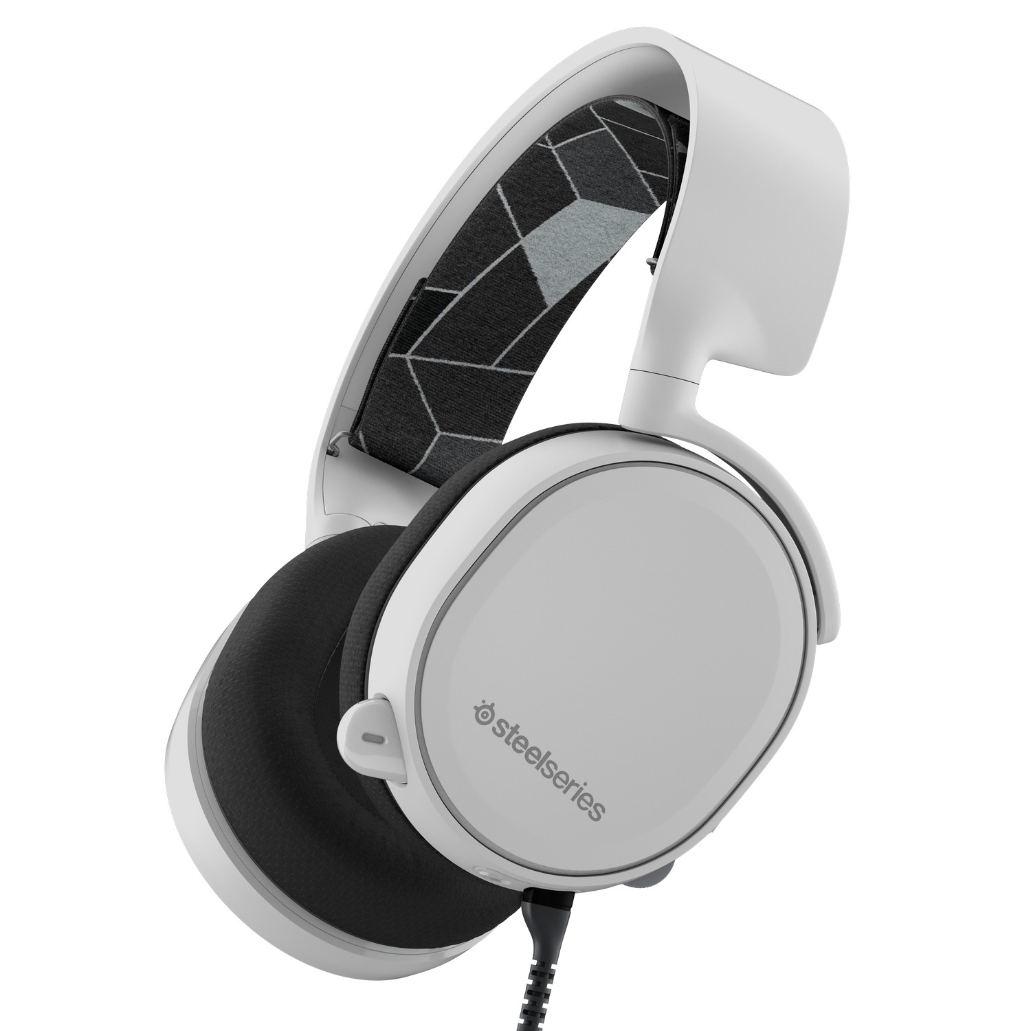 SteelSeries - SteelSeries Arctis 3 7.1 Surround Gaming Headset - White (61506) 2019 Edition