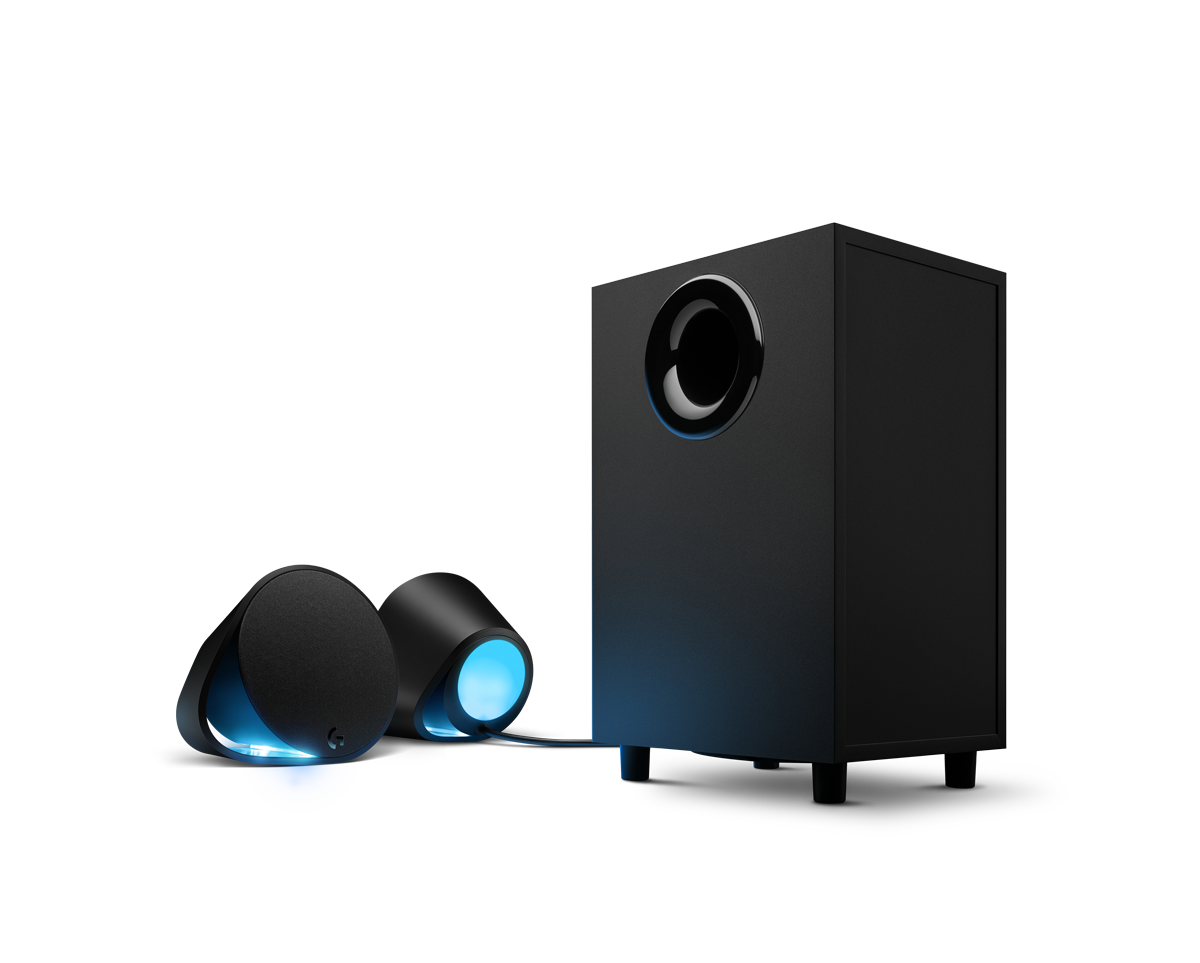 Logitech - Logitech G560 LIGHTSYNC PC Gaming Speakers (980-001302)