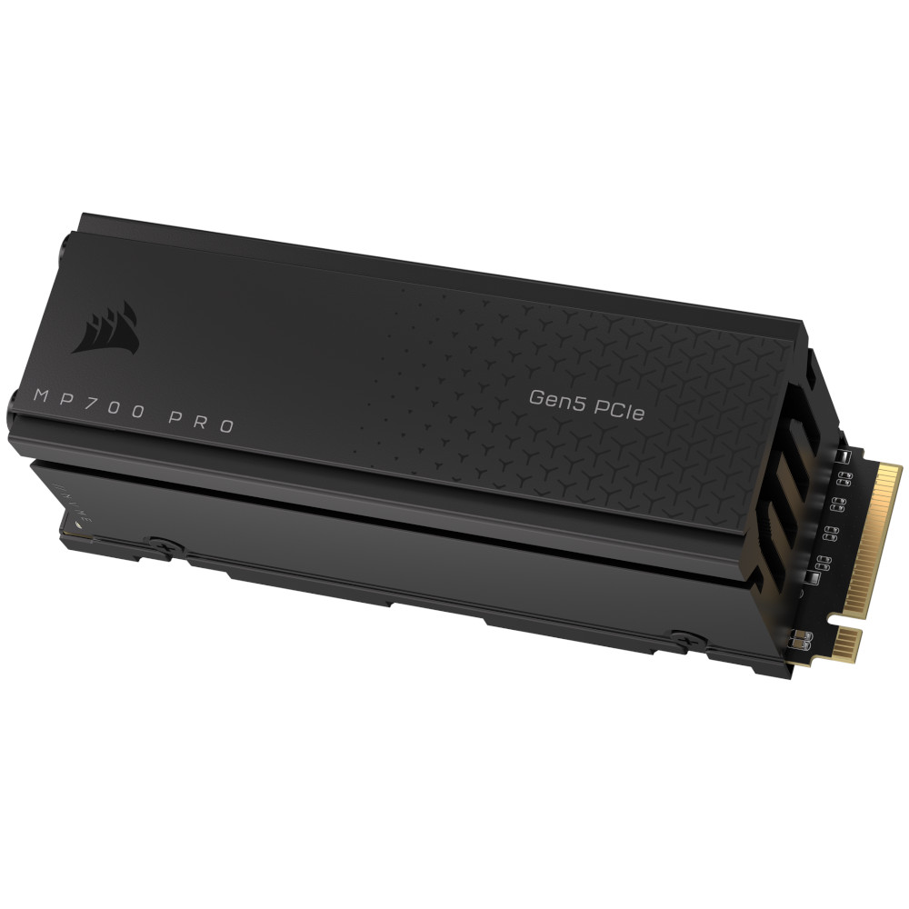 CORSAIR - Corsair Force MP700 PRO 2TB NVMe PCIe 5.0 M.2 Solid State Drive with Heatsink